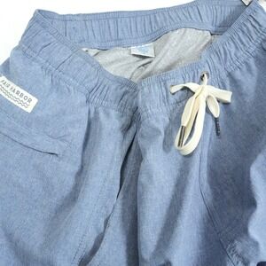 Fair Harbor 8" One Short w/Liner Men's‎ Size M Blue Polyester Spandex Drawstring